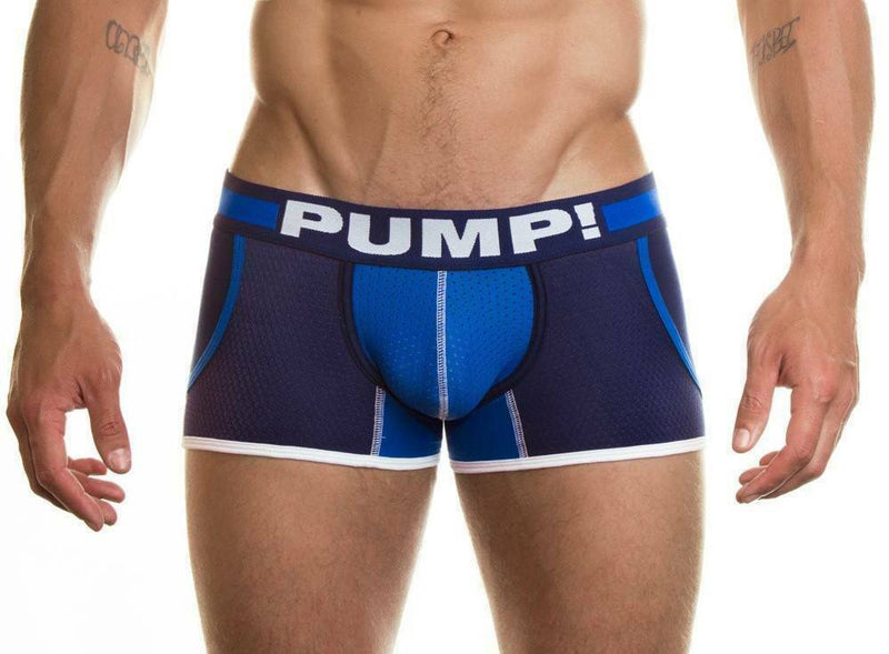 PUMP! Jogger Titan Sport Boxer Micro Mesh Balck & Blue 11035 P26