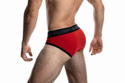 PUMP! L PUMP! Scorpion Brief Red cotton athletic Slip Elastic 12024 28