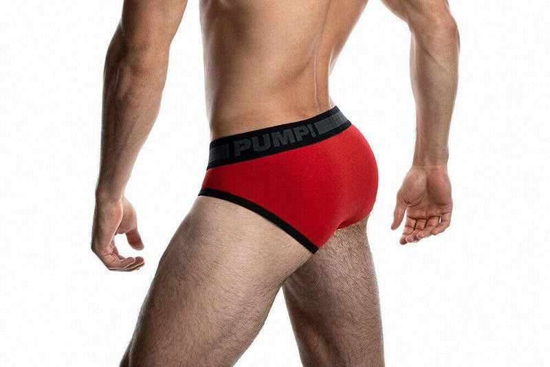 PUMP! L PUMP! Scorpion Brief Red cotton athletic Slip Elastic 12024 28