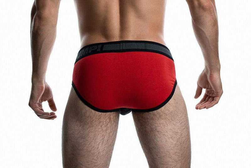 PUMP! PUMP! Scorpion Brief Red cotton athletic Slip Elastic 12024 28