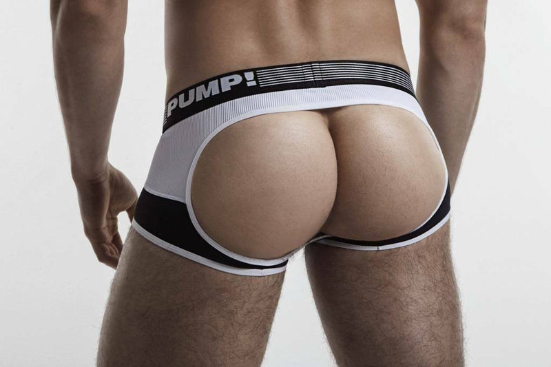 PUMP! Jock Access Trunk Bottomless Boxer Backless Jockstrap Black 15032 5