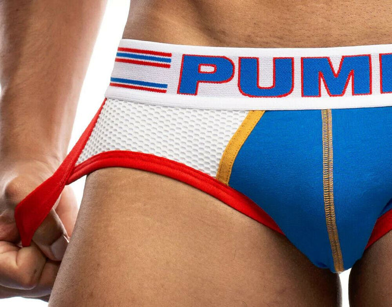PUMP! Velocity Jock E-Racer Large Webbed Mesh Panels Cotton Jockstrap 15066