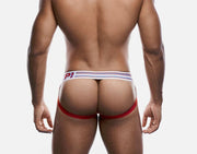 PUMP! Velocity Jock E-Racer Large Webbed Mesh Panels Cotton Jockstrap 15066