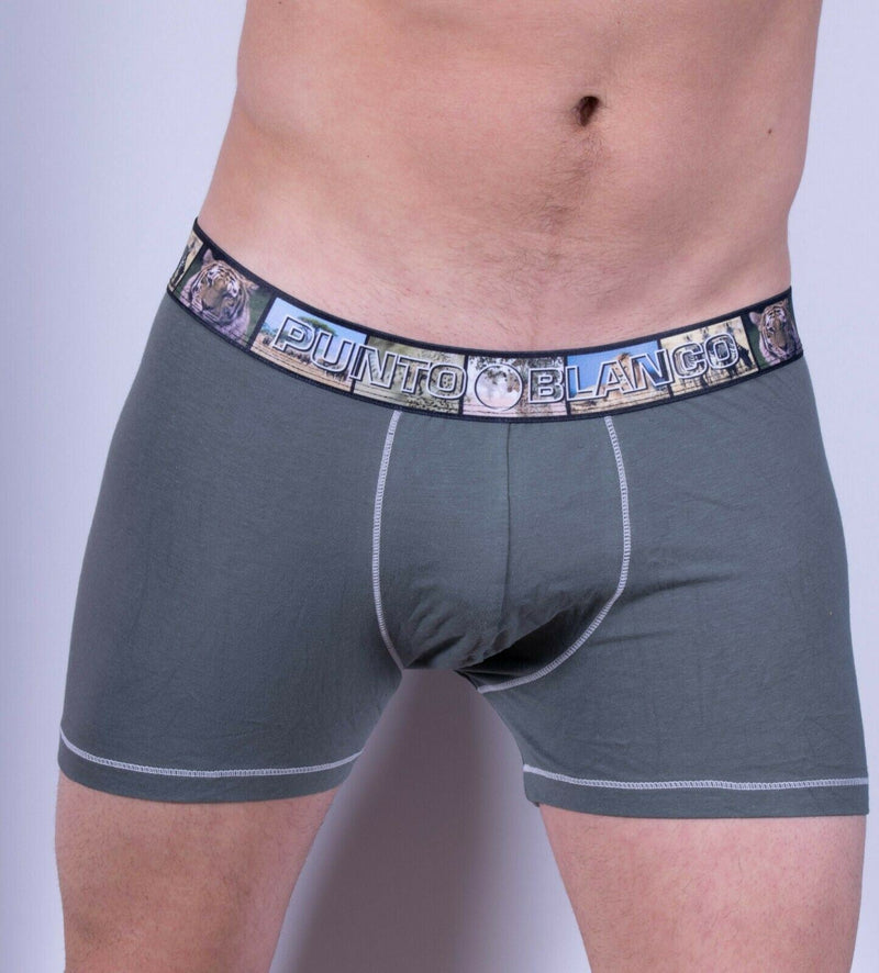 PUNTO BLANCO Organic Cotton Save The Land Desert Boxer Khaki 3390 31