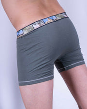 PUNTO BLANCO Organic Cotton Save The Land Desert Boxer Khaki 3390 31