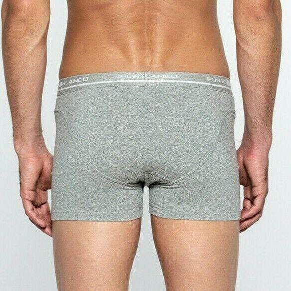 Punto Blanco Boxer ORGANIX Men Underwear Open fly Cotton Grey 33524 TAB6