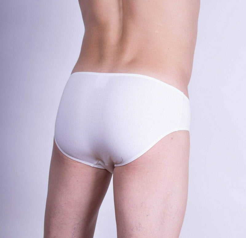 Punto Blanco Punto Blanco Brief Invisible Slip Soft Cotton Briefs White 3619 27
