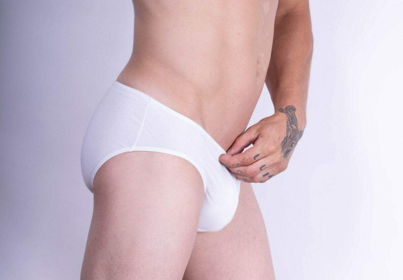 Punto Blanco M Punto Blanco Brief Invisible Slip Soft Cotton Briefs White 3619 27