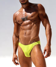 RUFSKIN! Brief Reno Soft-knit Single Layer briefs Premium Stretch Rayon Lime