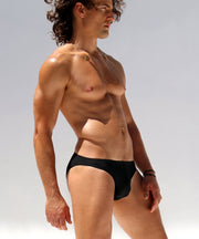 RUFSKIN! Briefs Reno Soft-knit Single Layer brief Premium Stretch Rayon Black