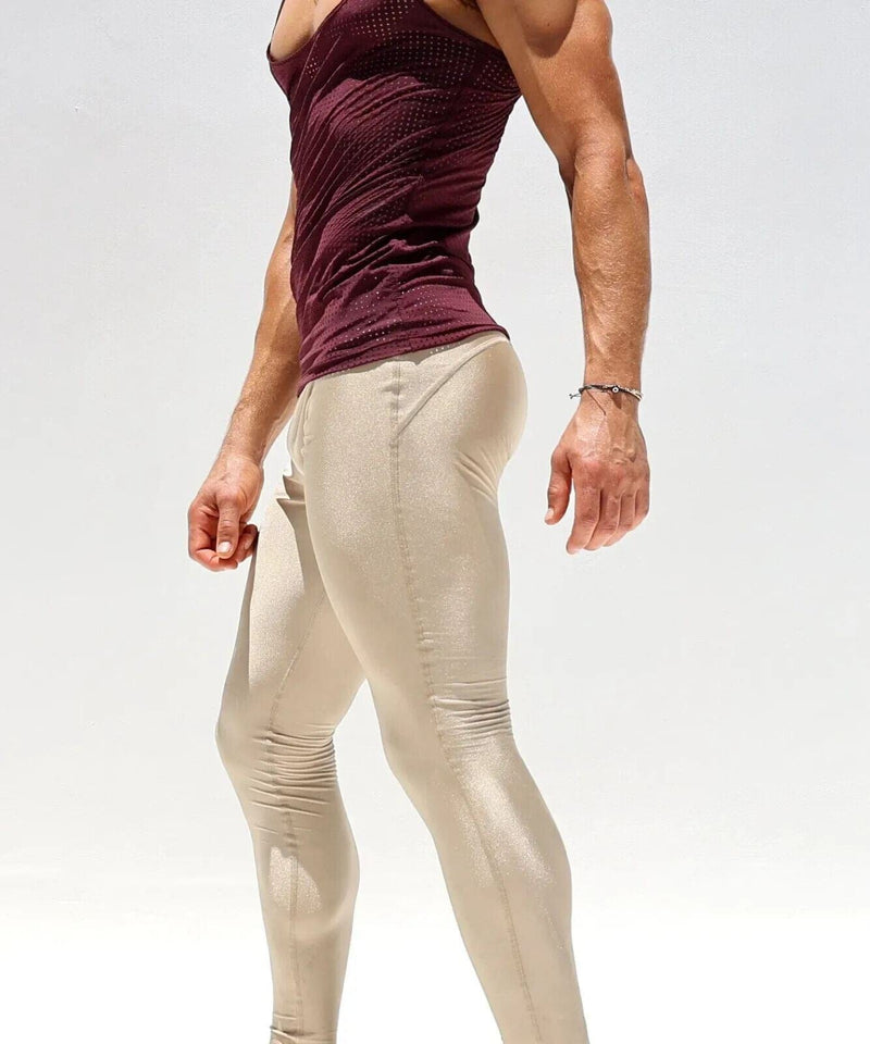 RUFSKIN KIP Stretchy Premium  Leggings Perfo-Sports Pants Champagne 73
