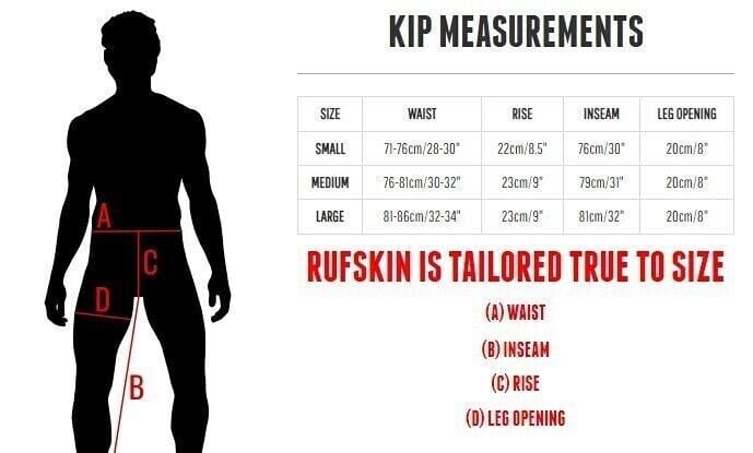 RUFSKIN KIP Stretchy Premium  Leggings Perfo-Sports Pants Champagne 73