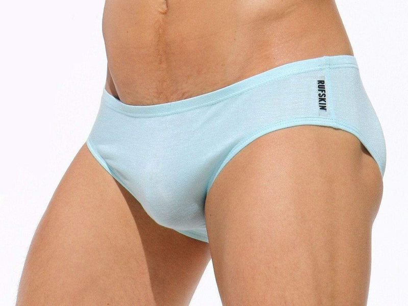 Rufskin Rufskin Brief Nimbus Herren-Slips Light-weight Buttery Rayon Stretchy Aqua 9