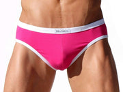 Rufskin Rufskin Jock-Brief Combo Vision Cotton/Spandex Backless Raspberry 8