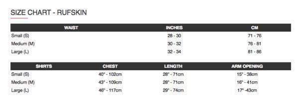 Rufskin RUFSKIN! Leggings Shark Stretchy Men Sportswear Running Legging Black 10