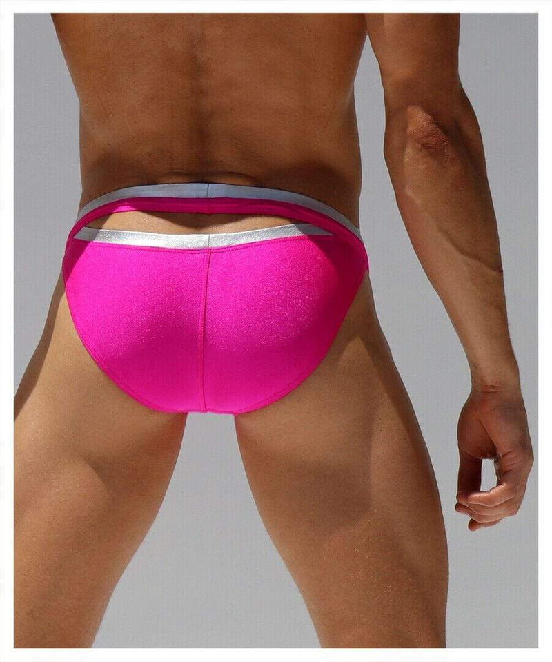 Rufskin Rufskin Swimwear Crown Swim Briefs Sexy Maillot Pink AF 18