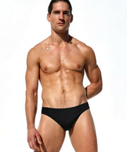 RUFSKIN's Cheeky Brief YURI 100% Bamboo Soft-Knit Briefs Black