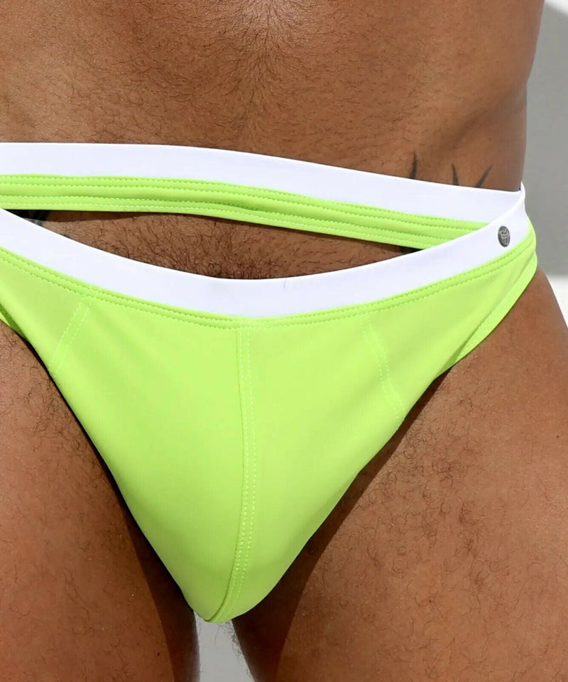 RUFSKIN Swim Briefs Helio CALKINI™ Dual-Waisted Swimwear Key Lime Green 66