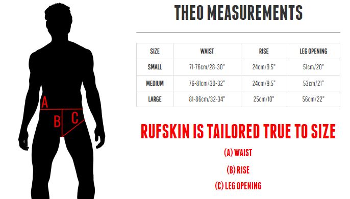 RUFSKIN THEO Swim-Briefs Perforated Stretchy Swimwear Back See-Through White 44