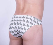 SexyMenUnderwear.com Brief JJ Malibu Slip Homme Sexy Mens Slimmer Briefs Bunny Slip 3
