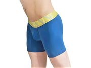 SexyMenUnderwear.com Collection TANN Low-Rise Boxer Flat locked Contour Pouch Soft Boxer Saphyr 6