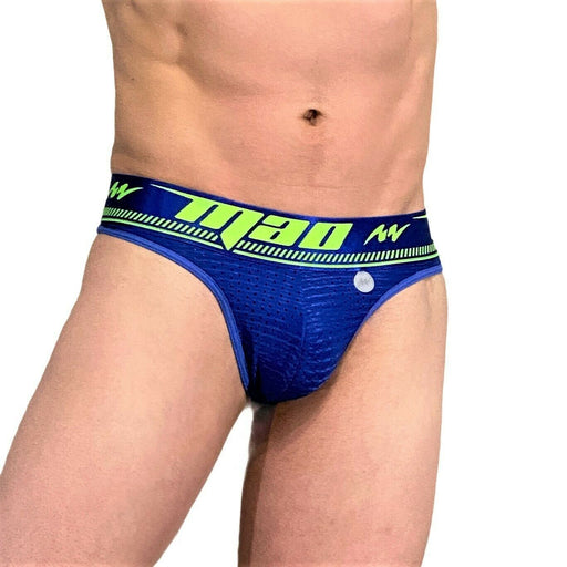 SexyMenUnderwear.com Mao USA Sports Mens tanning and swim thong breathable Mesh Royal 7525 9