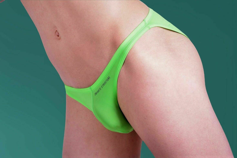 Private Structure Brief Color Peel Super Soft Bikini Briefs Lime 1839 11