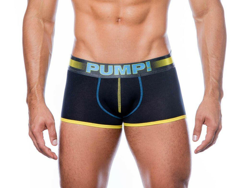 SexyMenUnderwear.com PUMP! Boxer PLAY 2020 New Lycra Cotton Men Boxers Yellow 11094 50