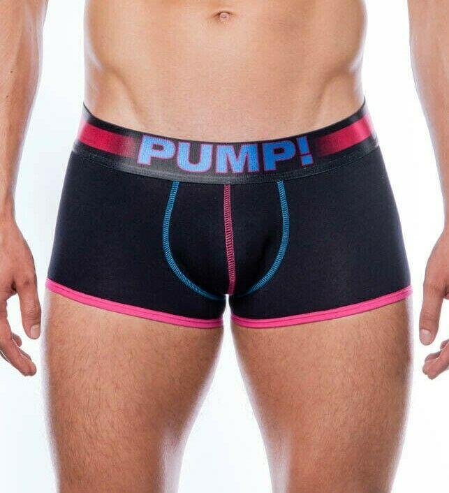 SexyMenUnderwear.com PUMP! Boxer PLAY New 2020 Lycra Fuchsia Mens Boxers 11095 50