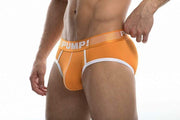 SexyMenUnderwear.com PUMP! Brief CREAMSICLE Micro Mesh Cotton Slip Athletic Sporty 12046 55
