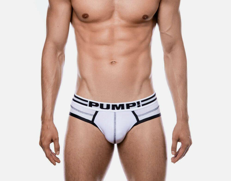 SexyMenUnderwear.com PUMP! Briefs Drop-Kick Streamlined Classic Twist Cotton Brief 12037 67