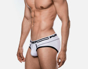 SexyMenUnderwear.com PUMP! Briefs Drop-Kick Streamlined Classic Twist Cotton Brief 12037 67