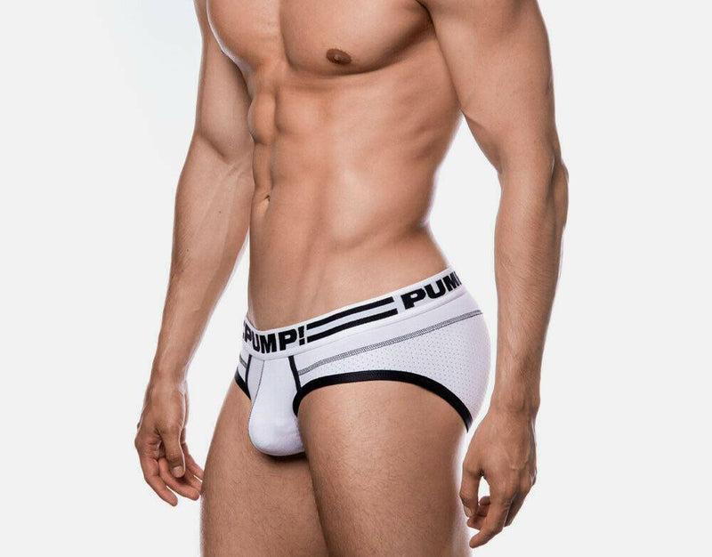 SexyMenUnderwear.com PUMP! Briefs Drop-Kick Streamlined Classic Twist Cotton Brief 12037 67