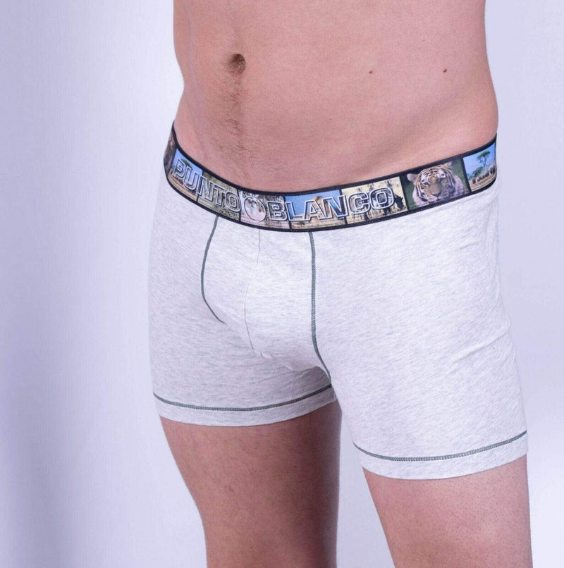 SexyMenUnderwear.com PUNTO BLANCO BOXERS 100% Organic Cotton Save The Land Mens Underwear Wh 3390 45