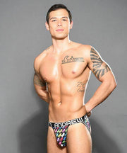SexyMenUnderwear.com Rainbow Jockstrap Andrew Cristian Unicorn Arch Jock to 92058 50