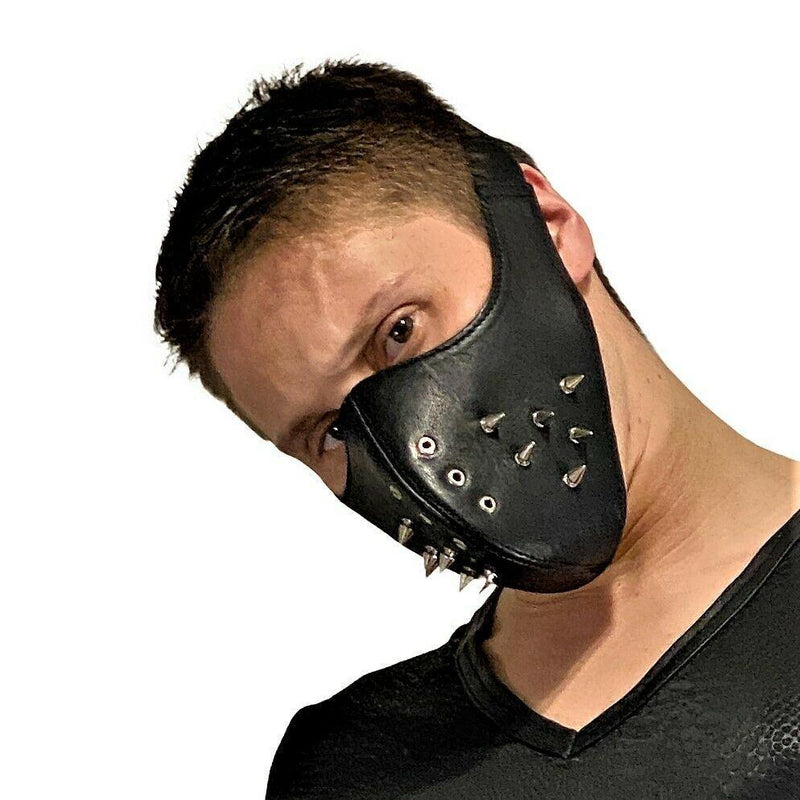 SexyMenUnderwear.com SMU Sexy Men  Leather Punk mask plus Gregg Homme T shirt  Boxer Kit Medium