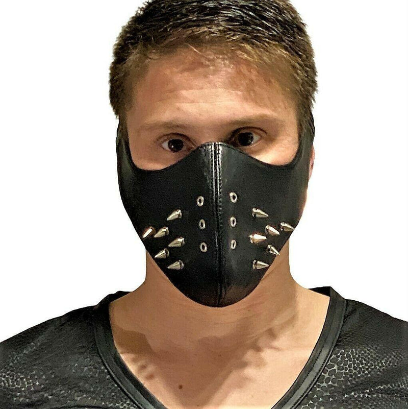 SexyMenUnderwear.com SMU Sexy Men  Leather Punk mask plus Gregg Homme T shirt  Boxer Kit Medium