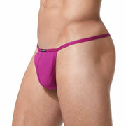 SexyMenUnderwear.com String Gregg Homme Xcite MicroModal Jacquard Men G-String Magenta 152414 225