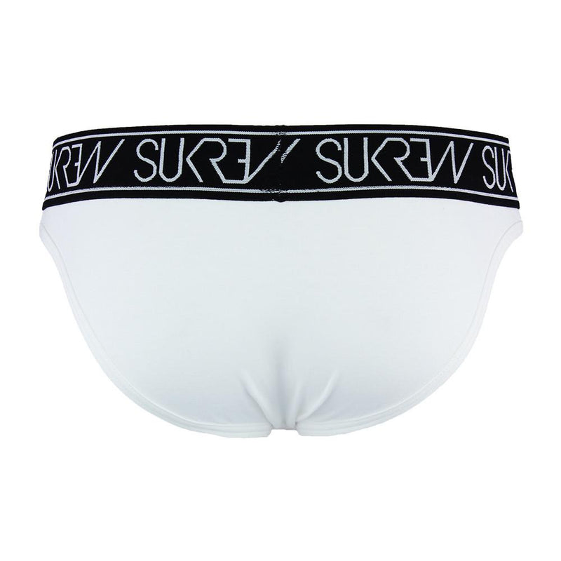 SexyMenUnderwear.com Sukrew Brief Windsor Versatile Staple Soft Cotton Briefs White 24
