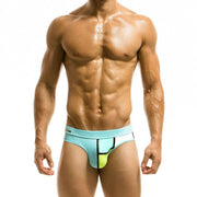 SexyMenUnderwear.com Swim-Brief Modus Vivendi Mondrian Swimwear Baby Blue S1516 70