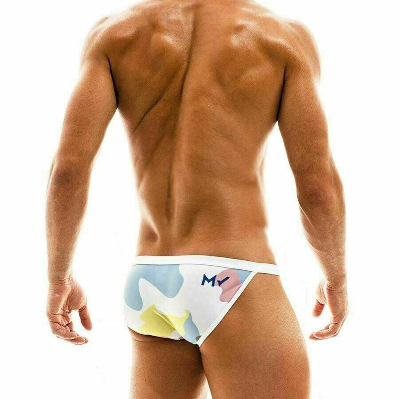 SexyMenUnderwear.com Swimwear Modus Vivendi Military Camouflage Tanga Swim-Brief White AS2011 50