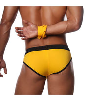 SexyMenUnderwear.com Swimwear TOF PARIS Swim-Brief CANARIA Edition Yelllow 25