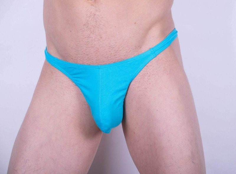 SexyMenUnderwear.com Thons JJ Malibu Thong Bubbly Blue 10