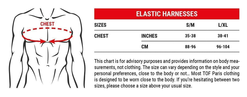 SexyMenUnderwear.com TOF PARIS HARNESS DERI ORIGINAL WHITE ELEGANT ELEGANT SEXY CLASSY T2