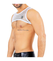 SexyMenUnderwear.com TOF PARIS Harness Spartacus Harnais Classic And Elegant Garment White 24