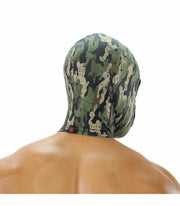 SexyMenUnderwear.com ONE SIZE TOF PARIS MASTER HOOD Cagoule KHAKI SM Camouflache Mask Stretch One Size