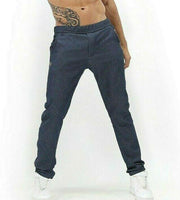 SexyMenUnderwear.com TOF PARIS Pants COWBOY Low Waist Casual Pant 4 Large Pockets Denim Blue T1