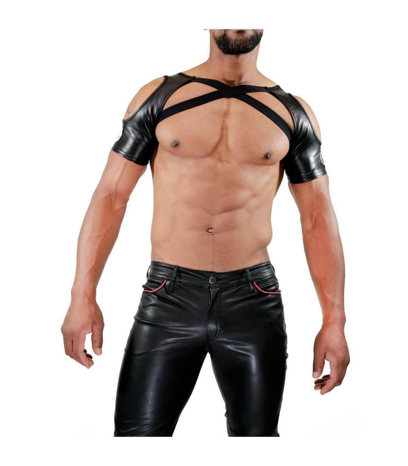 SexyMenUnderwear.com TOF PARIS Shoulder Harness Open Harnais Classic And Elegant Garment 31