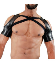 SexyMenUnderwear.com TOF PARIS Shoulder Harness Open Harnais Classic And Elegant Garment 31