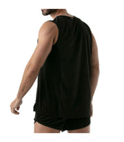 SexyMenUnderwear.com TOF PARIS Tank top Sport Gym Total Protection TankTop Black T8